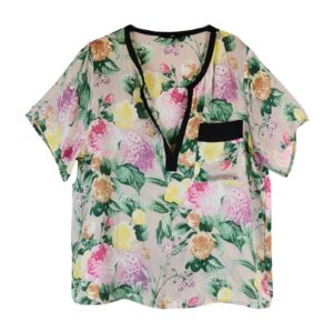 Õhuline kirju pluus XL